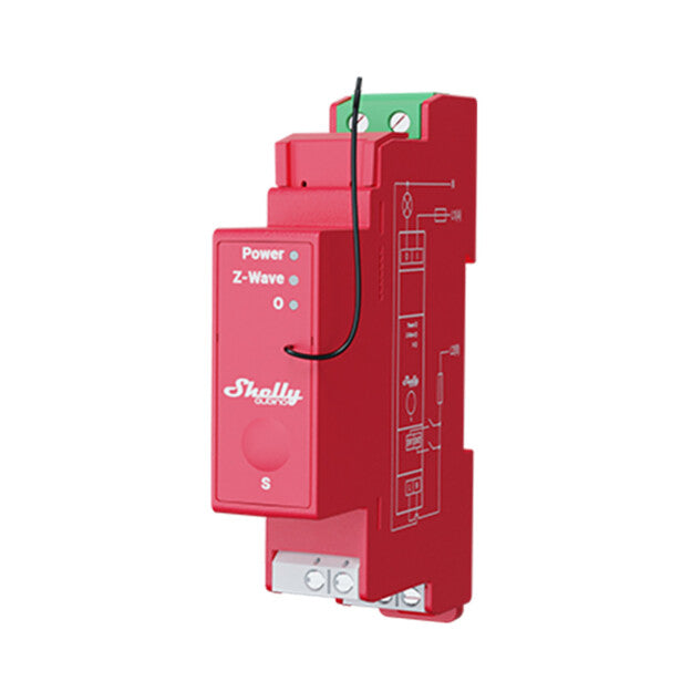 SHELLY Wave PRO 1PM Spínací modul na DIN lištu SHELLY Wave PRO 1PM Spínací modul na DIN lištu